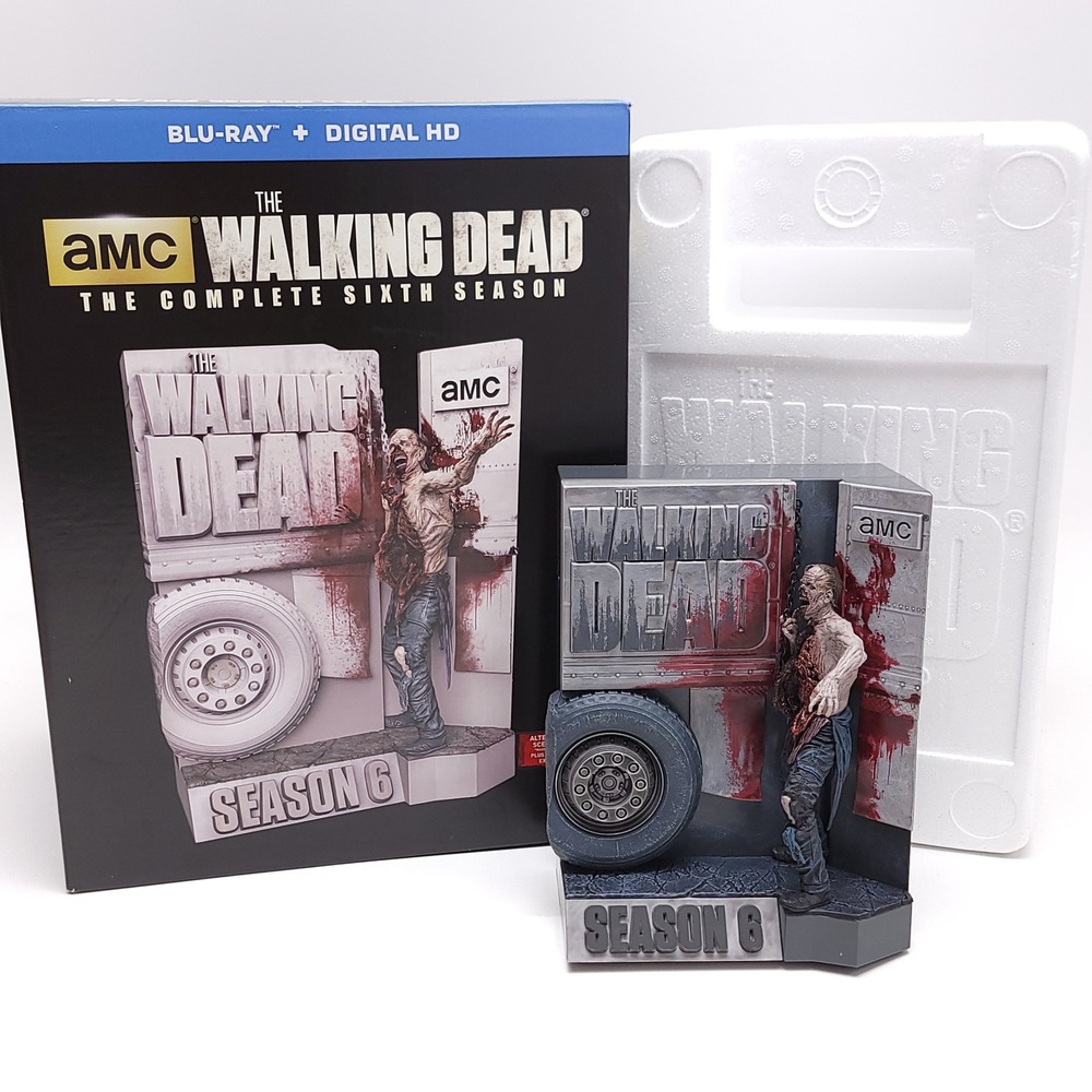 Walking Dead Season 6 Blu-ray Limited Edition Truck Walker Case McFarlane Toys